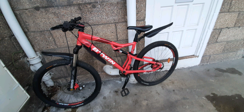 btwin rockrider 540s full suspension mountain bike